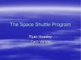 The Space Shuttle Program PowerPoint PPT Presentation