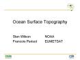 Ocean Surface Topography PowerPoint PPT Presentation