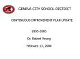 GENEVA CITY SCHOOL DISTRICT PowerPoint PPT Presentation