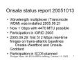 Onsala status report 20051013 PowerPoint PPT Presentation