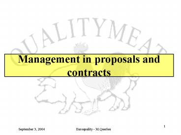 Presentation for InfoDay in Bucharest