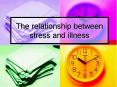 The relationship between stress and illness PowerPoint PPT Presentation