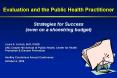 Strategies for Success even on a shoestring budget PowerPoint PPT Presentation