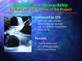 Source Water Stewardship Background and Purpose of the Project PowerPoint PPT Presentation