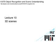 3D scenes
