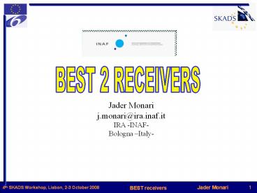 BEST 2 RECEIVERS