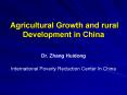 Dr' Zhang Huidong PowerPoint PPT Presentation