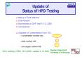 Update of Status of HPD Testing PowerPoint PPT Presentation