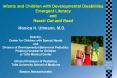Infants and Children with Developmental Disabilities Emergent Literacy and Reach Out and Read PowerPoint PPT Presentation