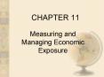 Measuring and Managing Economic Exposure PowerPoint PPT Presentation