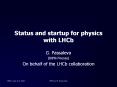 Status and startup for physics with LHCb PowerPoint PPT Presentation