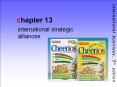 international strategic alliances PowerPoint PPT Presentation