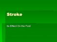 Stroke PowerPoint PPT Presentation