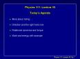 Physics 111: Lecture 18 Todays Agenda PowerPoint PPT Presentation
