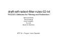 draft-ietf-radext-filter-rules-02-txt  PowerPoint PPT Presentation