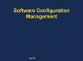 Software Configuration Management PowerPoint PPT Presentation