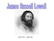 James Russell Lowell