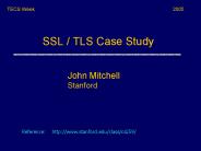 SSL / TLS Case Study