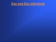 Eye and Ear infections PowerPoint PPT Presentation