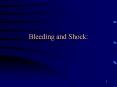 Bleeding and Shock: PowerPoint PPT Presentation