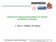 Interactive Analysis Environment of Unified Accelerator Libraries PowerPoint PPT Presentation