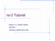 ns-2 Tutorial
