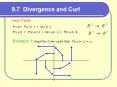 9'7 Divergence and Curl PowerPoint PPT Presentation