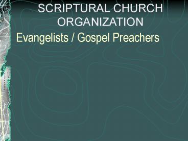 Evangelists Gospel Preachers