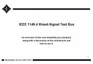 IEEE 1149.4 Mixed-Signal Test Bus