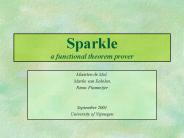 Sparkle a functional theorem prover