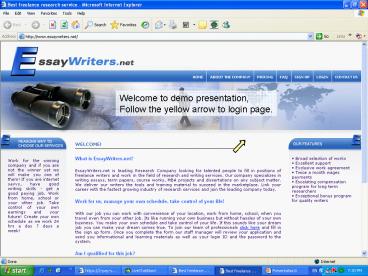 presentation player overlay