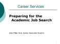 Career Services PowerPoint PPT Presentation
