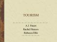 TOURISM PowerPoint PPT Presentation