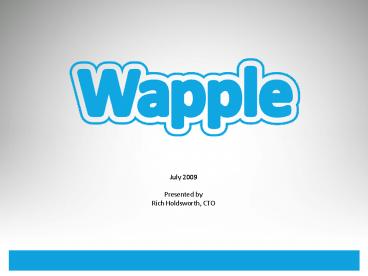 presentation player overlay