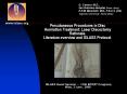 Percutaneous Procedures in Disc Herniation Treatment: Laser Discectomy Rationale' Literature overvie PowerPoint PPT Presentation