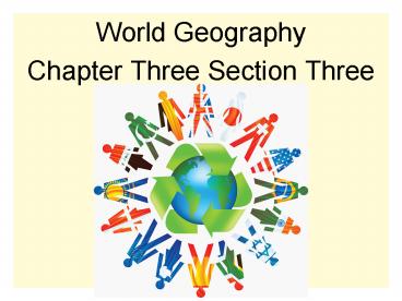 World Geography