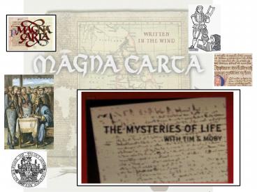 Themes Surrounding the Signing of the Magna Carta