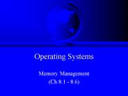 Operating Systems
