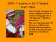 BISD Framework for Effective Instruction PowerPoint PPT Presentation