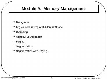 presentation player overlay