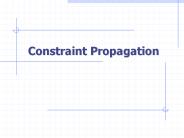 Constraint Propagation