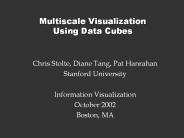 Multiscale Visualization Using Data Cubes