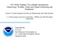 ITUWMO Seminar Use of Radio Spectrum for Meteorology: Weather, Water and Climate Monitoring and Pred PowerPoint PPT Presentation