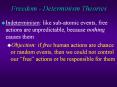 Freedom - Determinism Theories PowerPoint PPT Presentation