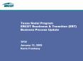 Texas Nodal Program ERCOT Readiness PowerPoint PPT Presentation