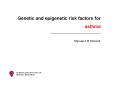 Genetic and epigenetic risk factors for asthma PowerPoint PPT Presentation