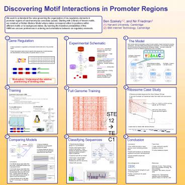 Discovering Motif Interactions in Promoter Regions