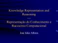 Knowledge Representation and Reasoning ? Representa PowerPoint PPT Presentation