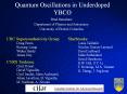 Quantum Oscillations in Underdoped YBCO PowerPoint PPT Presentation