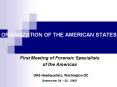 ORGANIZATION OF THE AMERICAN STATES PowerPoint PPT Presentation